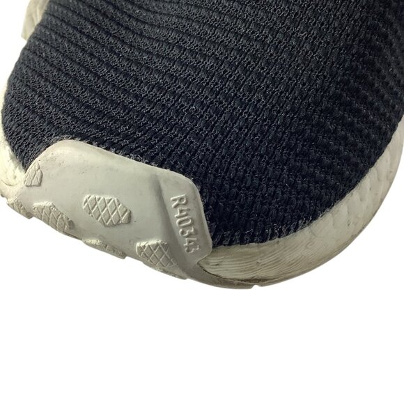 Adidas NMD CS1 Primeknit Shoes 6 Black Beige Slip On Boost Sole Women's - Picture 10 of 16